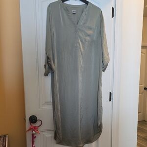 Chico's Light Gray Maxi Dress